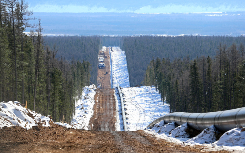 Доставка оборудования для МГП Сила Сибири-1